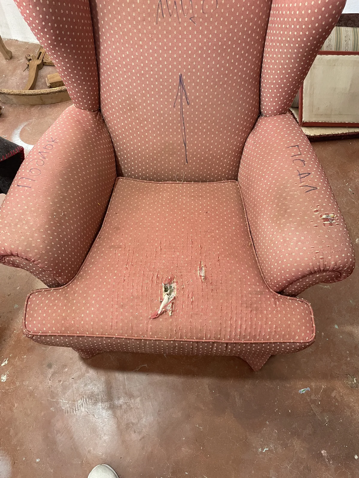 Antique upholstery work 10