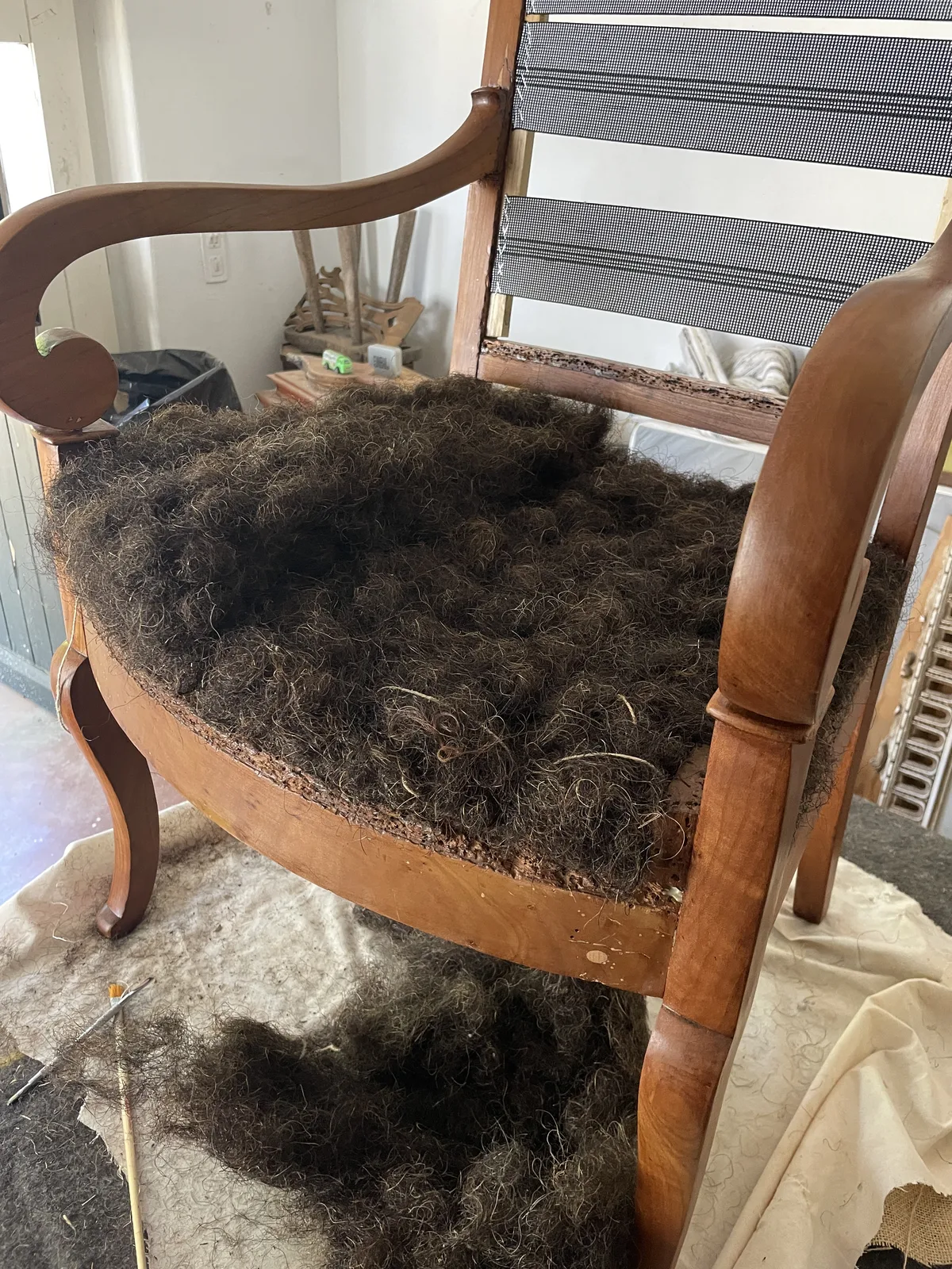 Antique upholstery work 16