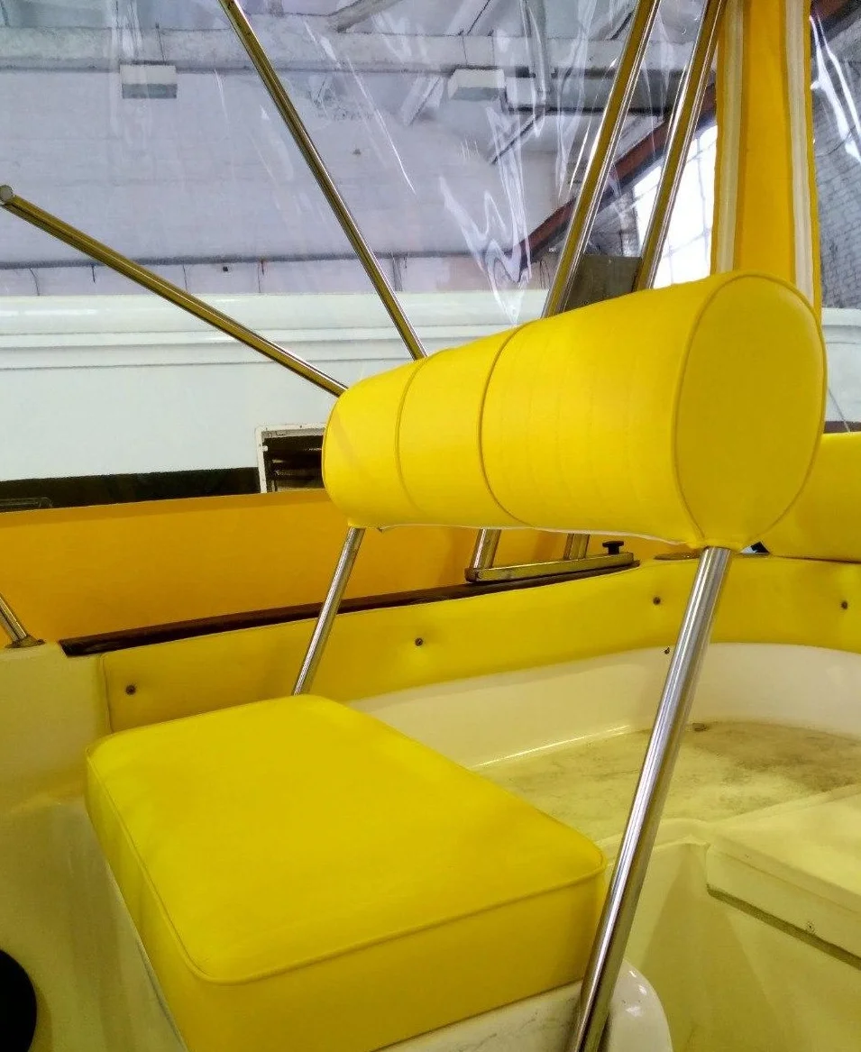 Boat upholstery and marine canvas work in Cascais 3